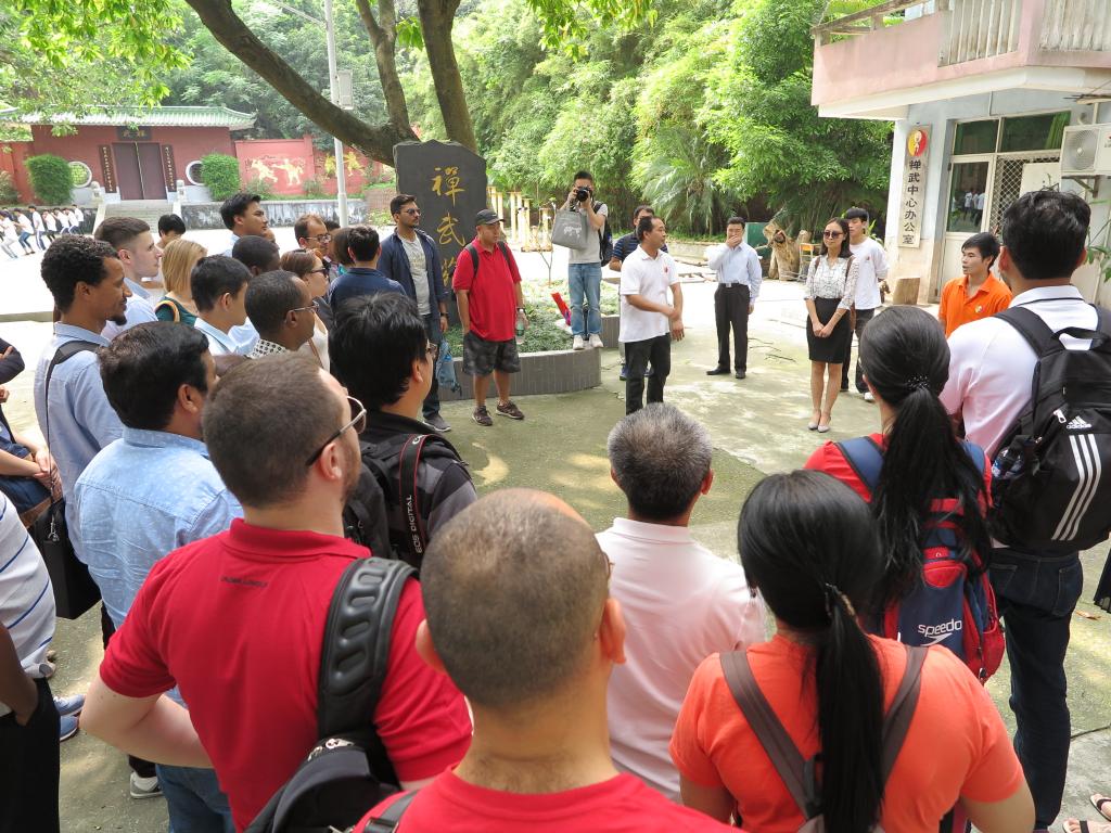 王正浪副主任介绍禅武中心